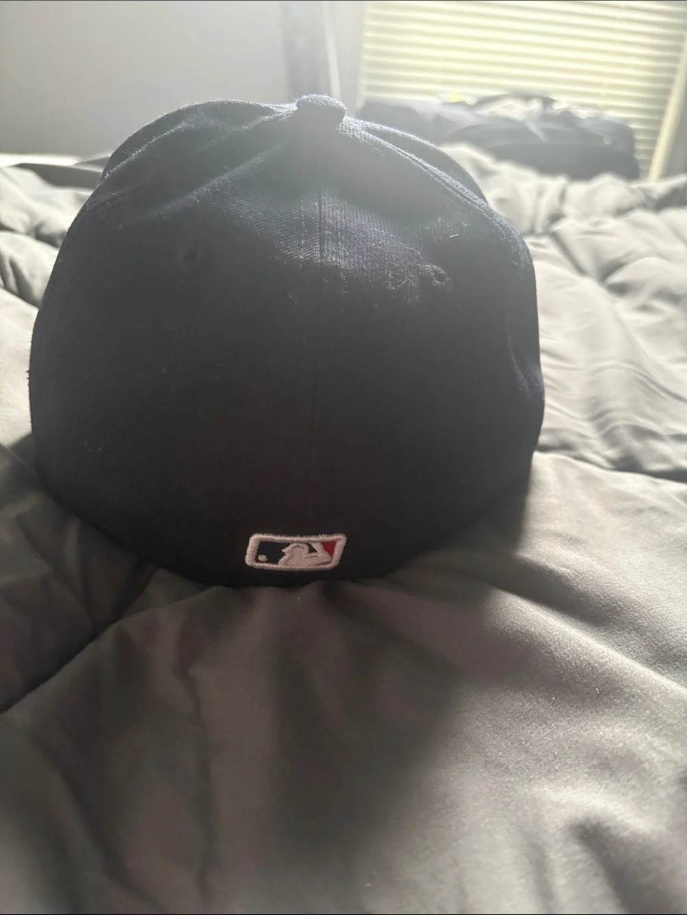 Boston Red B Embroidered Navy Baseball Cap